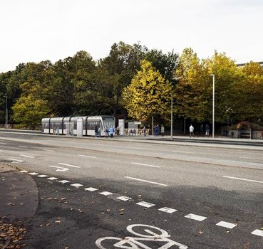 Letbane visualisering - Glostrup